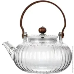 Прозрачный чайник заварочный  0.85 л стекло Vittora Чайник заварочный 850 мл PIERRE