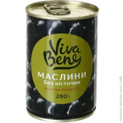 Оливки Viva Bene Маслини без кісточки 280 г