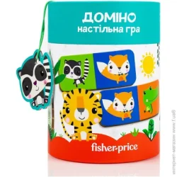 Настільна гра Настільна гра Vladi Toys Гра настільна Fisher Price Доміно в тубусі VT2910-03