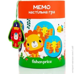 Настільна гра Настільна гра Vladi Toys Гра настільна Fisher Price Мемо в тубусі VT2910-04