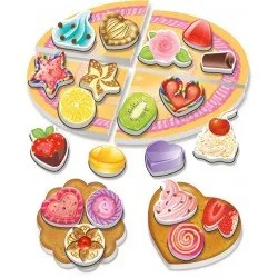 Фигурки на магнитах Vladi Toys Крошка Шеф. "Торт" укр. (VT3004-01)