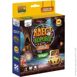 Vladi Toys Настільна гра "Quest у вікні відеоігор" VT5902-03 Інструкція 12 карт із завданнями
