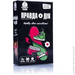 Настольная игра Vladi Toys Карточная игра "Правда или действие" VT5903-02, 50 карточек, игральный кубик