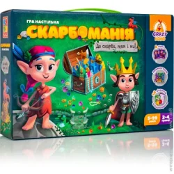 Настольная игра Vladi Toys Гра настільна "Скарбоманія" VT8055-30 (укр) (4820234763306)