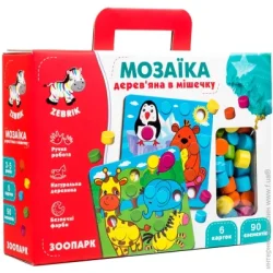 Vladi Toys Мозаика деревянная Зоопарк ZB2002-02