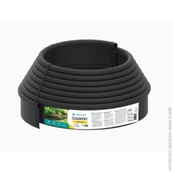 Бордюрная лента Vodaland Country Premium H110 черная 10 м