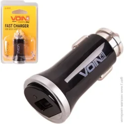 Адаптер Voin Автомобильный прикуриватель C-3011Q USB (12/24V - 5V 3A, 9V 2A, 12V 15A)