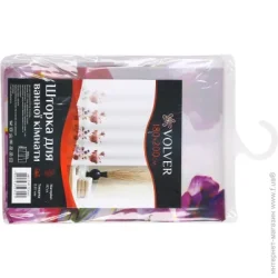 Шторка для душа Volver Штора для душа Pink Nature 180х200 см (51417)