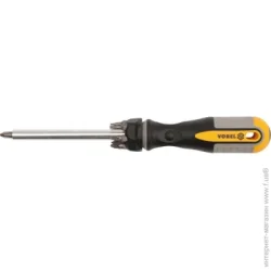 Vorel Отвертка телескопическая 8 насадок Cr-V 64650