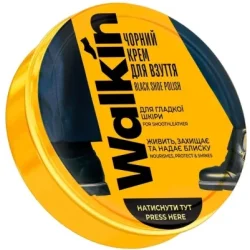 Walkin Крем для обуви 50 мл черный