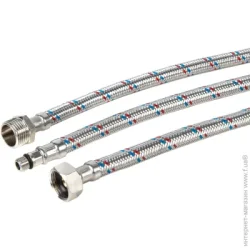 Water House Шланг с мет. плетением 1/2"хМ10 короткая ВН 50
