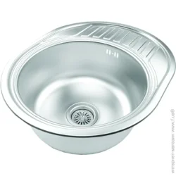 Кухонна мийка Water House Rondo-59D + сифон