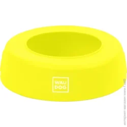 Waudog Миска-непроливайка 1 л желтый