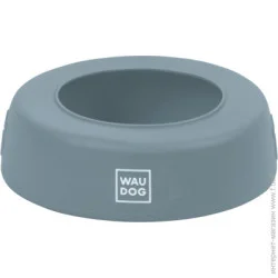 Waudog Миска-непроливайка Silicone 1 л сірий