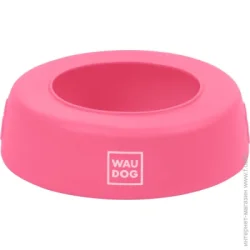 Waudog Миска-непроливайка Silicone 750 мл розовый