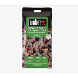 Средство для розжига Weber Брикеты угольные кокосовые 4 кг (18401)