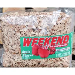 Средство для розжига Weekend Щепа для копчения Яблоко 0,4 кг