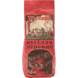 Средство для розжига Weekend Уголь древесный 1,5 кг