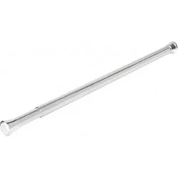 Карниз для ванної Wela 140-250 см, сріблястий (w0380)