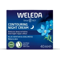 Weleda Крем-контур нічний Блу Джентіана та Едельвейс альпійський 40 мл