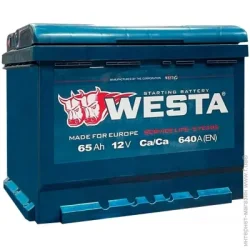 Автомобільний акумулятор Westa 65Ah 640A 12V «+» ліворуч (WPR651)