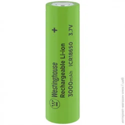 Аккумулятор Westinghouse Li-ion 3000mAh, 3.7V (ICR18650-3000)