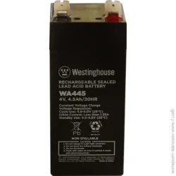 Аккумулятор для ИБП Westinghouse WA445N-T1 4V/4.5Ah AGM