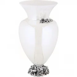 White Cristal Ваза Perla 42 см белый VS 2750