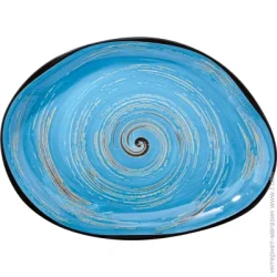 Блюдо Wilmax Spiral Blue   (WL-669642/A)