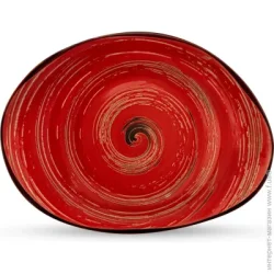 Блюдо Wilmax Spiral Red   (WL-669242/A)