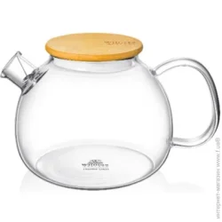 Прозрачный чайник заварочный  1.5 л стекло Wilmax Чайник заварочный Thermo 1500 мл WL-888825 / A