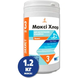 Засіб Window World Water МаксиХлор тривалої дії 1,2 кг (4820062880978)