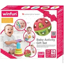 Winfun Пирамида, телефон, погремушка, грызунок (3035-NL)