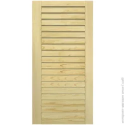 Woodtechnic Жалюзийная дверца сосновая 1100x594 мм