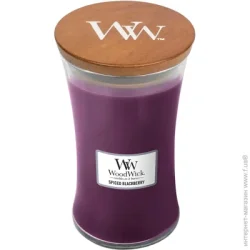 Woodwick Свічка ароматична Large Spiced Blackberry 609 г