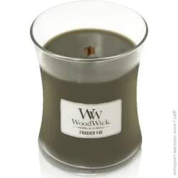 Woodwick Свеча ароматическая Medium Frasier Fir 275 г