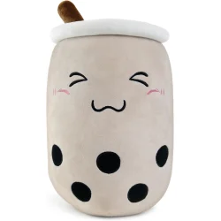 Мягкая игрушка Wp Merchandise Подушка декоративная Молочный коктейль 24x33 см бежевый