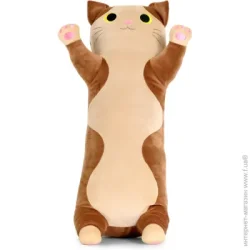 Мягкая игрушка Wp Merchandise Подушка-обнимашка Кот коричневый 77 см (FWPKITYHUGBKC0000)