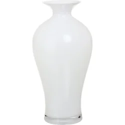 Wrzesniak Glassworks Ваза скляна Hydria 42 см біла 17-9754A
