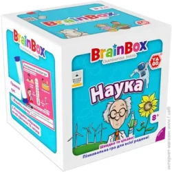 Настольная игра Yago Карточная игра Brainbox "Наука" BZZBRSC01UA 55 карточек 1 игральный кубик