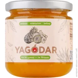 Yagodar Джем Ананас-апельсин-імбир 210 г