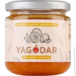 Yagodar Джем Мандарин-апельсин-мускатний горіх 210 г