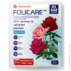 Yaramila Удобрение Folicare для роз и цветущих растений 20 г