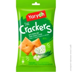 Печенье Yarych Крекер со вкусом лука и сметаны 80 г