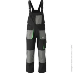 Набор Yato Полукомбинезон рабочий р. M YT-80171 черный с серым