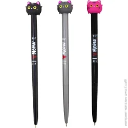 YES Ручка кулькова Sweety Kitty 0,7 мм, синя