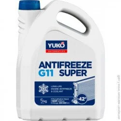 Yuko Антифриз -40 Super G11 готовый 5л синий