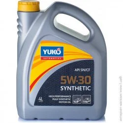 Моторное масло Yuko Моторное масло синтетическое Synthetic 5W-30 4 л