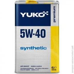 Моторное масло Yuko Моторное масло синтетическое Synthetic 5W-40 4 л
