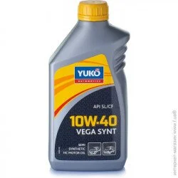 Моторное масло Yuko Моторное масло полусинтетическое Vega Synt 10W-40 1 л